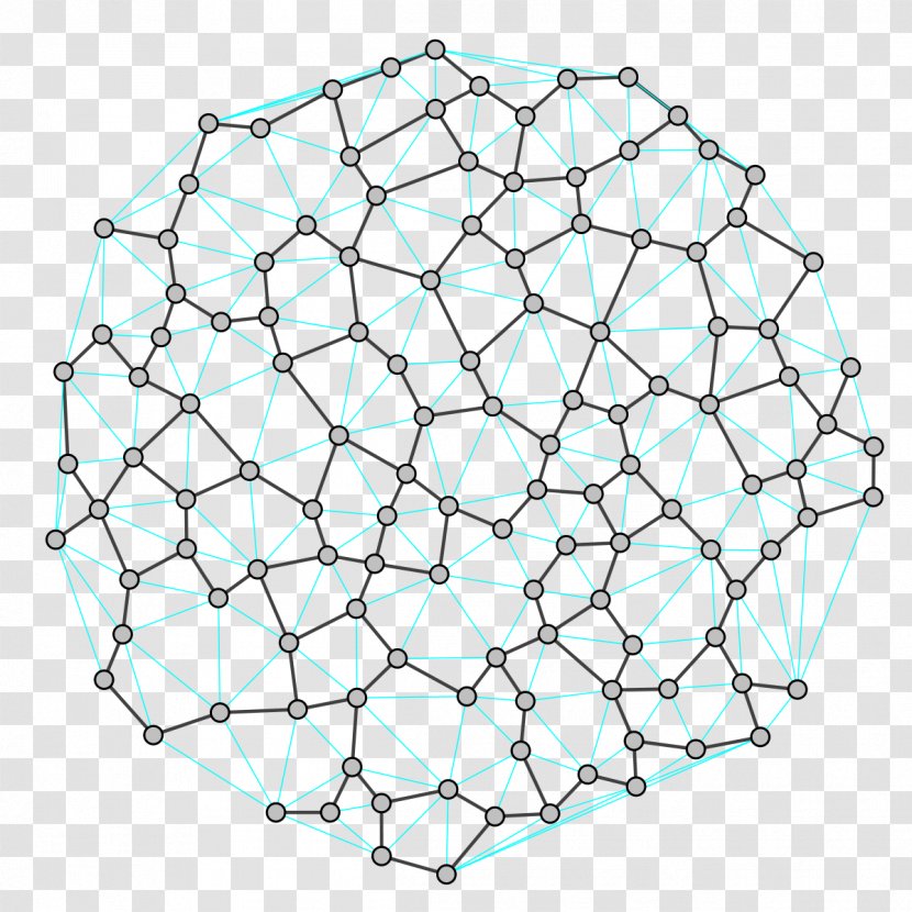 Point Relative Neighborhood Graph Planar Theory - Euclidean Transparent PNG