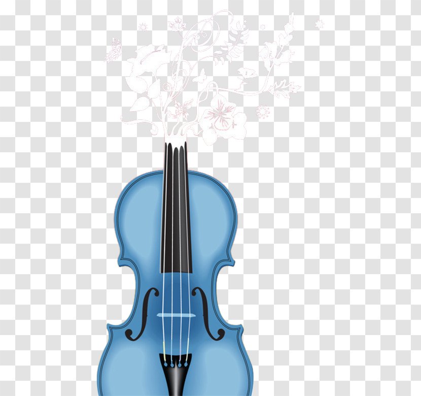 Violin Cello Viola Stamell Stringed Instruments - Tololoche - Blue Transparent PNG