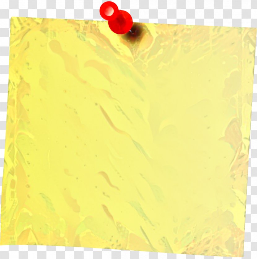 Paper Rectangle - Product - Yellow Transparent PNG