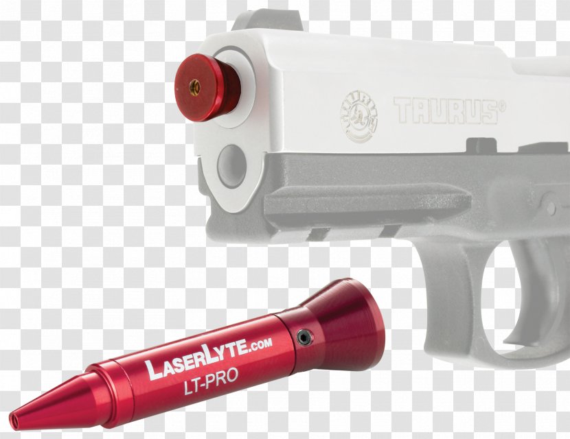 Laser Boresight Firearm Pistol - Cartoon - Gun Transparent PNG
