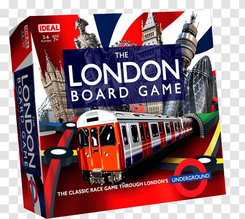 London Underground Ideal The Board Game Totopoly Transparent PNG