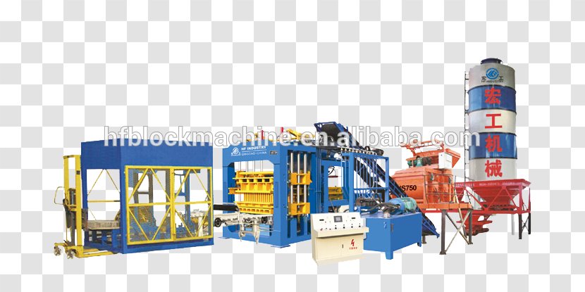 Machine Qingdao Industry Autoclaved Aerated Concrete Manufacturing - Automation - Hollow Brick Transparent PNG