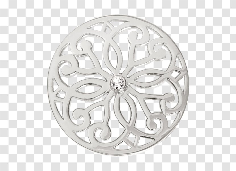 Earring Gold Plating Silver Coin - Wheel Transparent PNG
