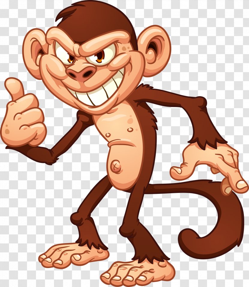 The Evil Monkey Three Wise Monkeys Clip Art - Joint Transparent PNG