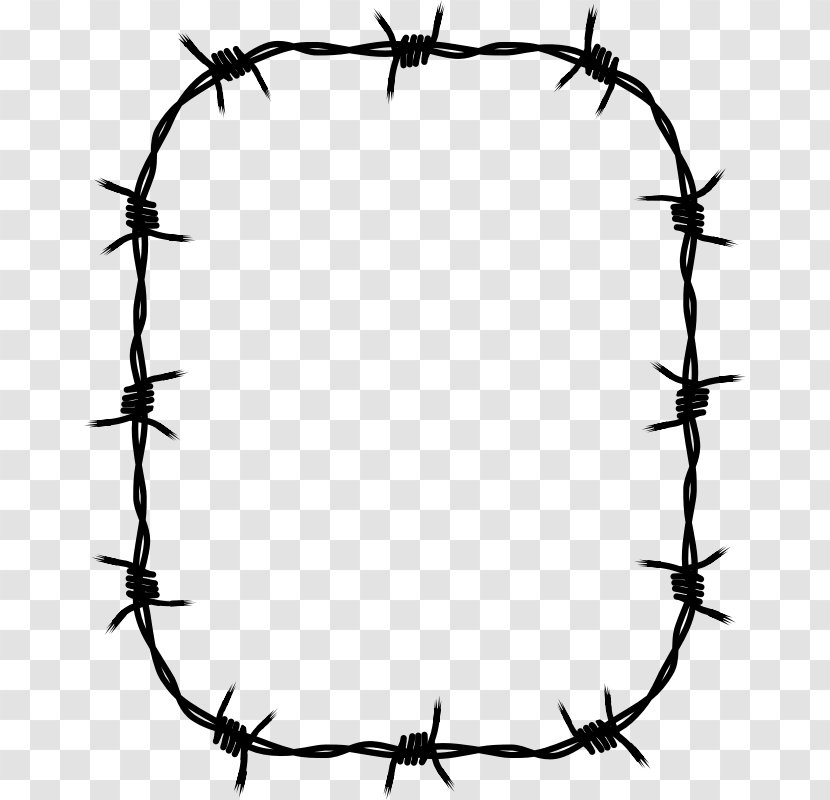 Barbed Wire Tape Clip Art - Home Fencing - Twig Transparent PNG