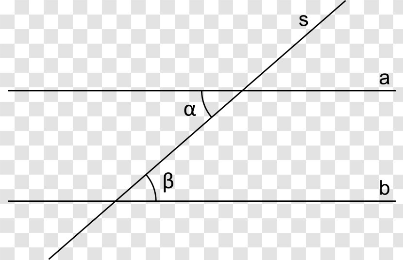 Triangle Angles Alternes-internes Correspondants Alternes-externes - Vertical Transparent PNG
