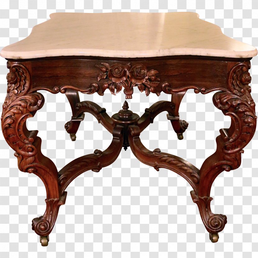 Coffee Tables Rococo Revival Couch - Table Transparent PNG