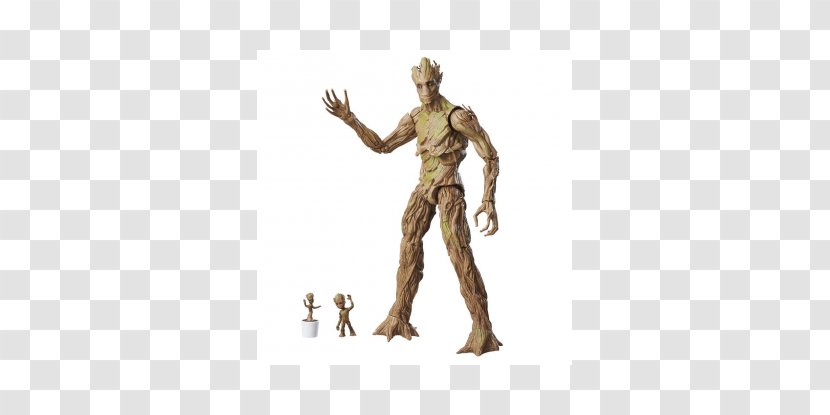 Groot Rocket Raccoon Drax The Destroyer Star-Lord Marvel Legends Transparent PNG
