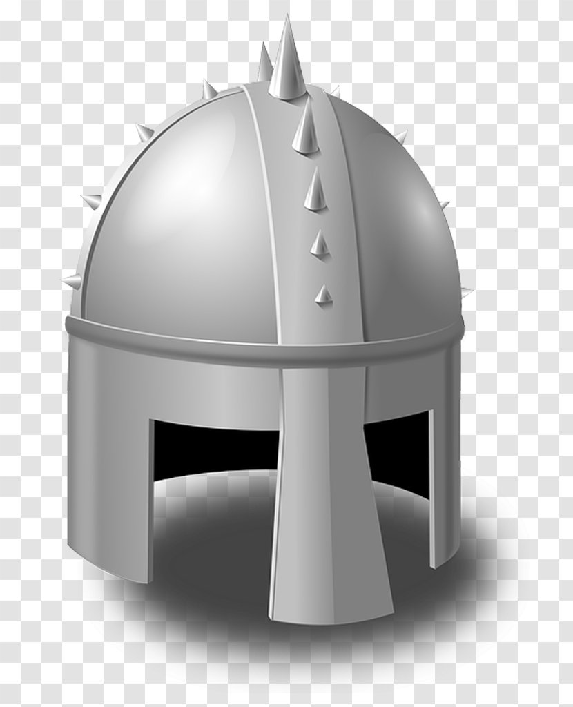 Middle Ages Knight Helmet Clip Art - Combat Transparent PNG
