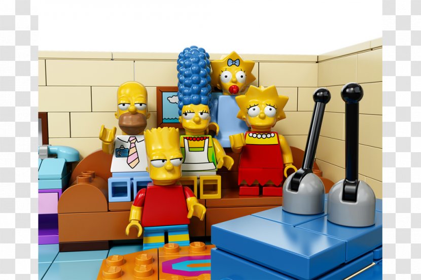 Lego House The Simpsons Series Transparent PNG