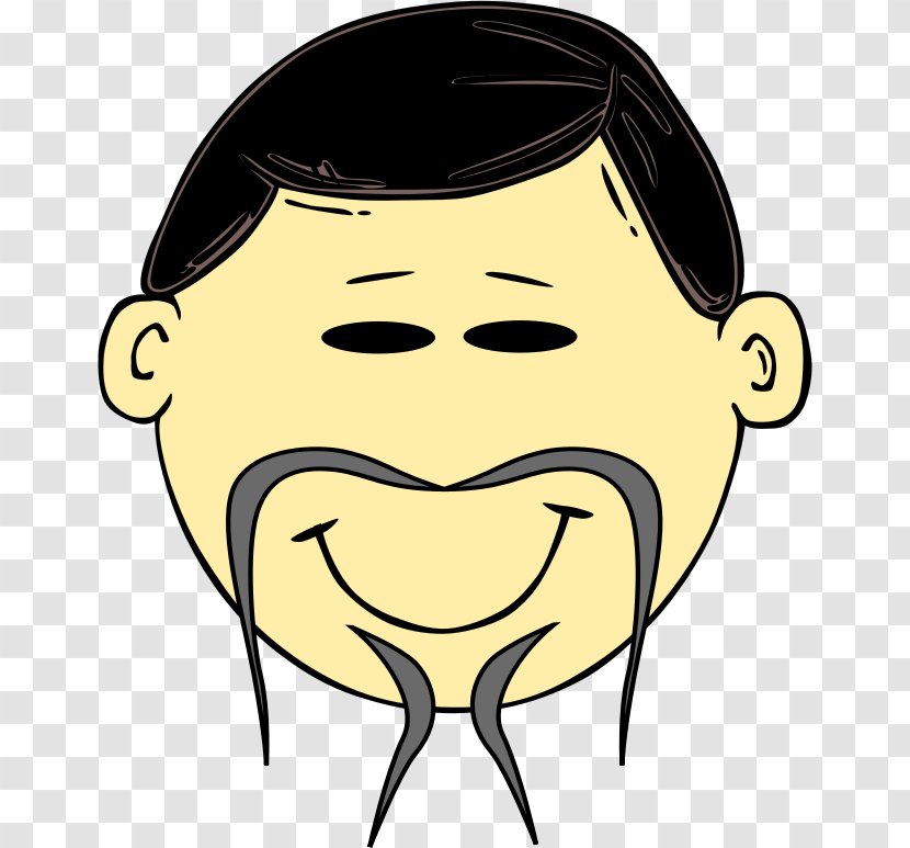 Face Royalty-free Cartoon Clip Art - Royaltyfree - Chinese Transparent PNG