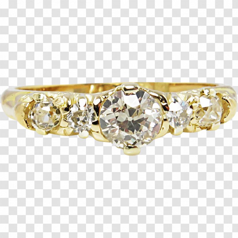Wedding Ring Bling-bling Body Jewellery Diamond Crystal - Platinum Transparent PNG
