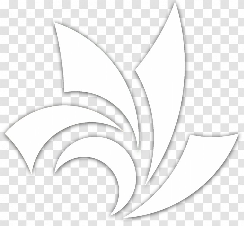 Leaf Line Art Angle Font - Symbol Transparent PNG