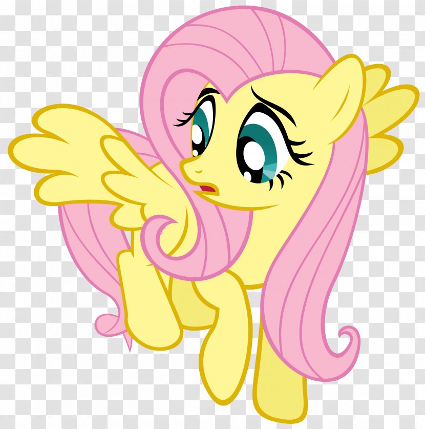 Pony Paper Model Fluttershy Horse - Cartoon - Cut Art Transparent PNG