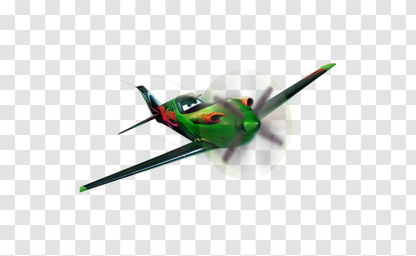 Dusty Crophopper Airplane Ripslinger Cars Clip Art - Green Aircraft Transparent PNG