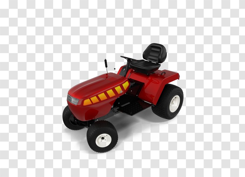 Tractor Download - Button - Small Red Transparent PNG