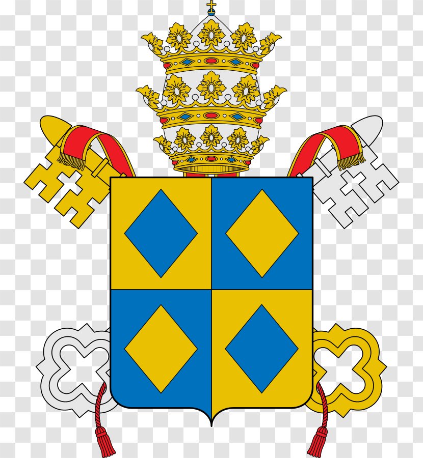 Coat Of Arms Pope Francis Papal Coats Vatican City - Area - Clement Xi Transparent PNG