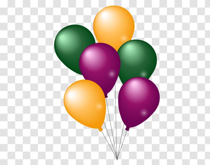 Balloon Party Clip Art - Balloons Transparent PNG
