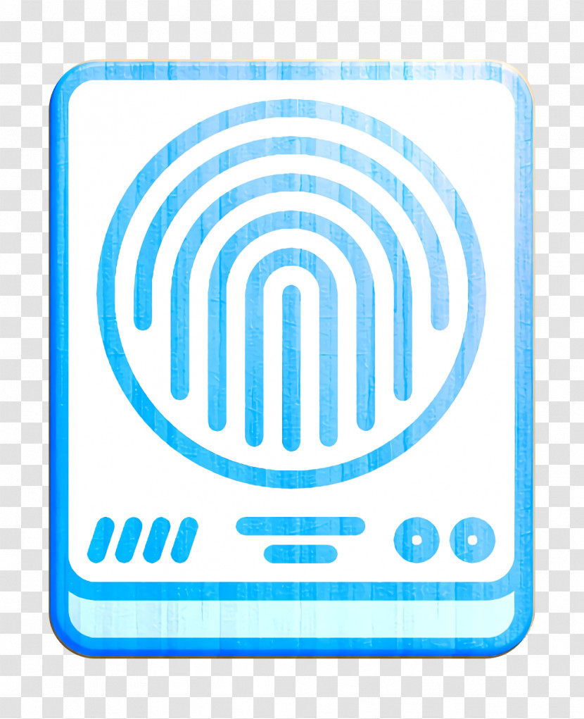 Data Protection Icon Fingerprint Icon Scan Icon Transparent PNG