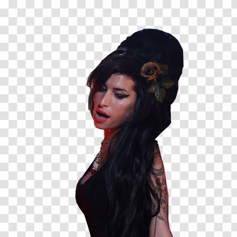 Amy Winehouse Rehab Backcombing - Frame - Silhouette Transparent PNG