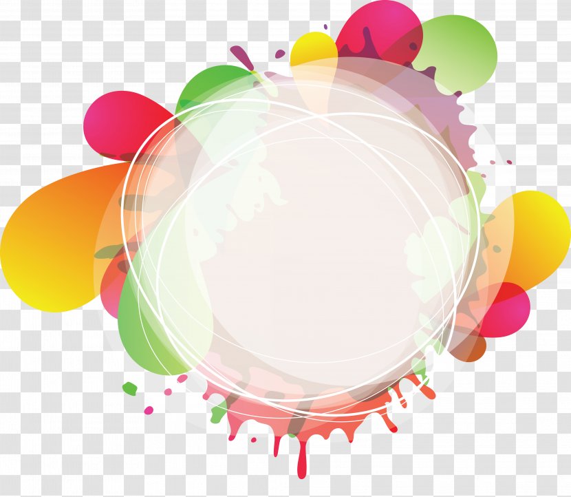 Circle Wallpaper - Petal - Fashion Colorful Background And Transparent PNG
