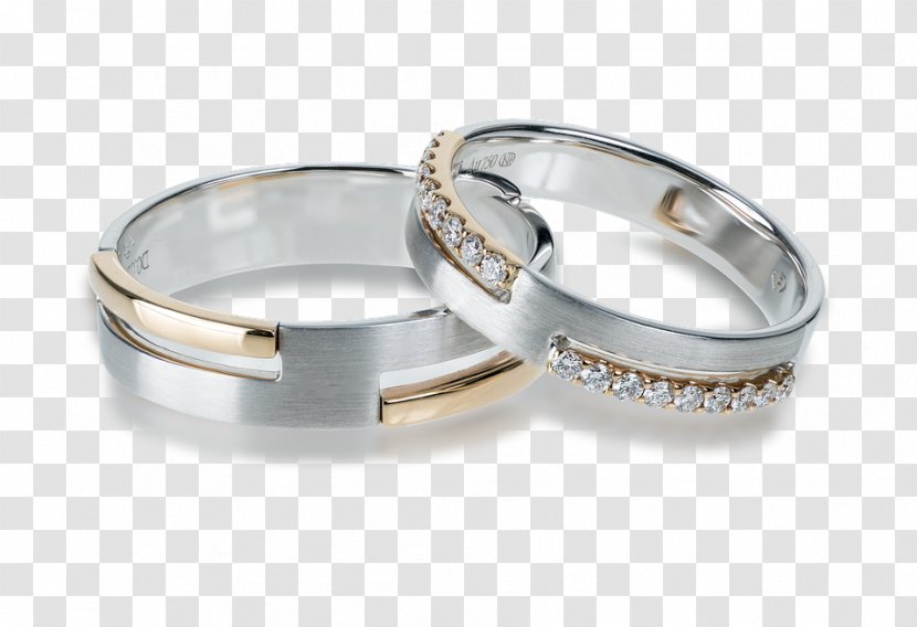 Wedding Ring Silver - Rings - Mineral Transparent PNG