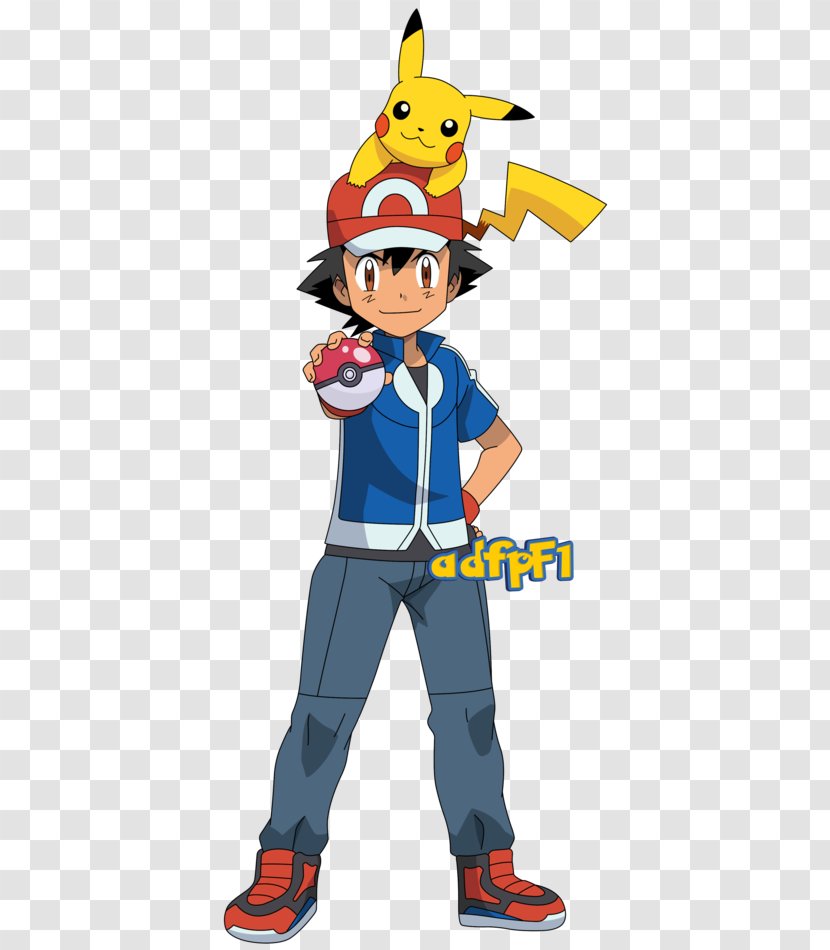 Pokémon X And Y Ash Ketchum Pikachu Misty Trading Card Game - Clothing - Pokemon Cosplay Transparent PNG