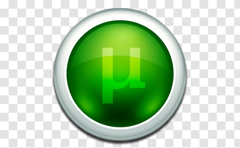 Circle Font - Green - Utorrent Icon Transparent PNG