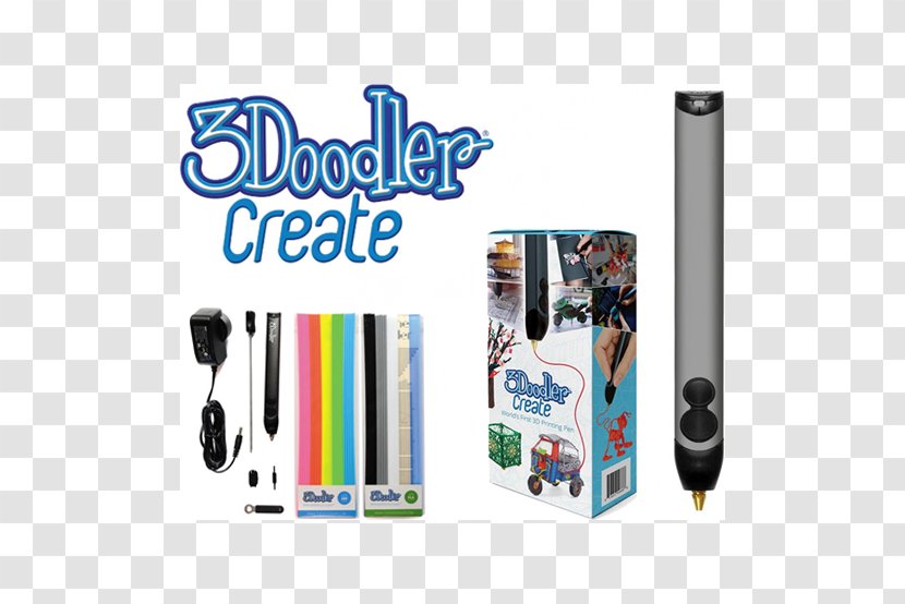 3Doodler 3D Printing Ballpoint Pen - Technology Transparent PNG