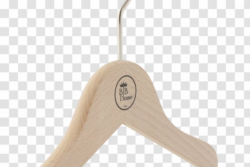 Pad Printing Clothes Hanger Beige - Wooden Transparent PNG
