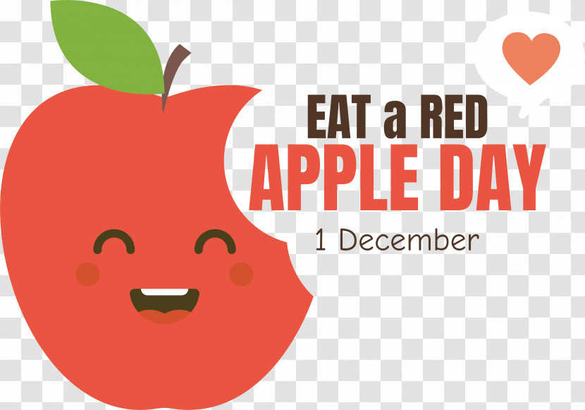 Red Apple Eat A Red Apple Day Transparent PNG