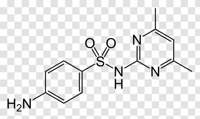 Sulfonamide Sulfadimidine Trimethoprim/sulfamethoxazole - Black And White - Dine Transparent PNG