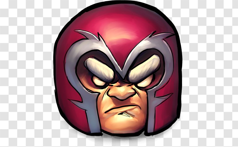 Fictional Character Headgear Smile Face - Comics Magneto Transparent PNG