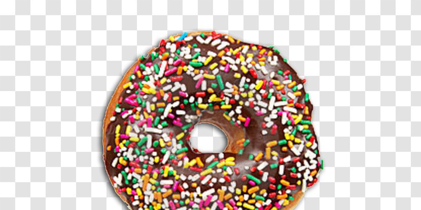 Donuts Frosting & Icing Chocolate Cake Sprinkles Glaze Transparent PNG