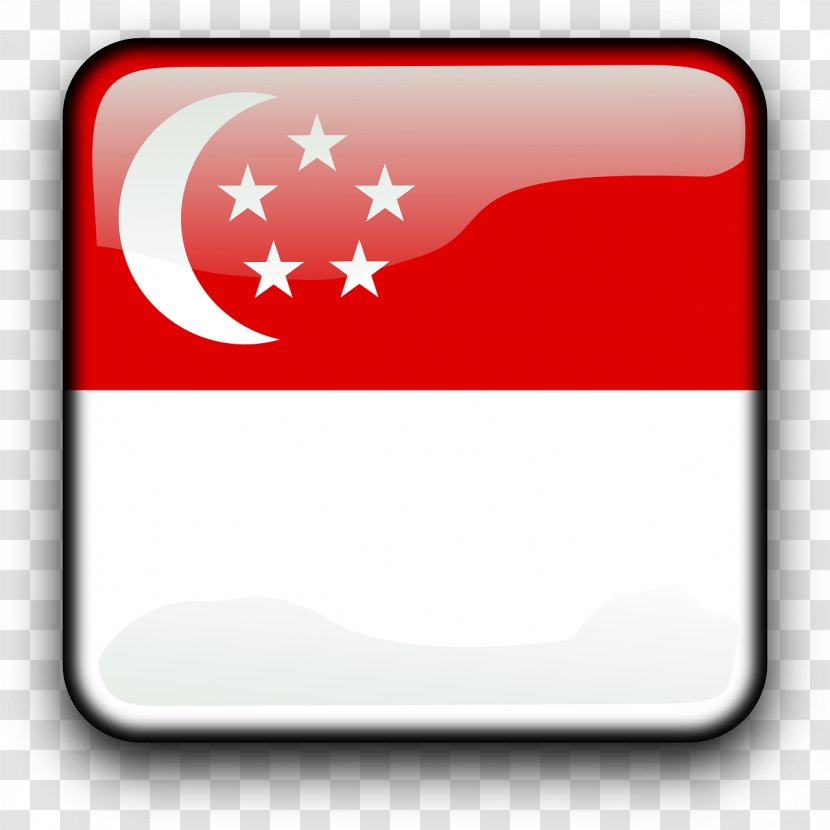 Flag Of Singapore Lion Head Symbol National Clip Art - Indonesia Map Transparent PNG