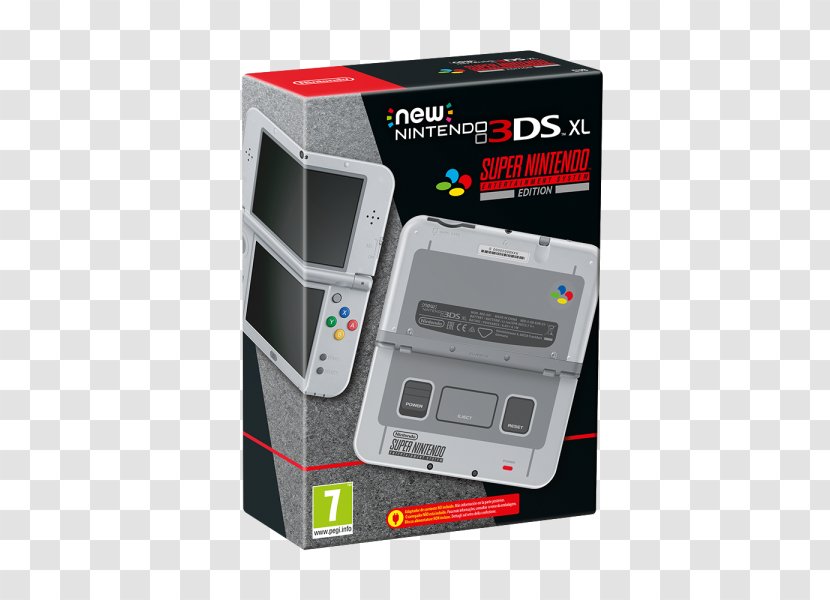 Super Nintendo Entertainment System New 3DS XL - Technology Transparent PNG