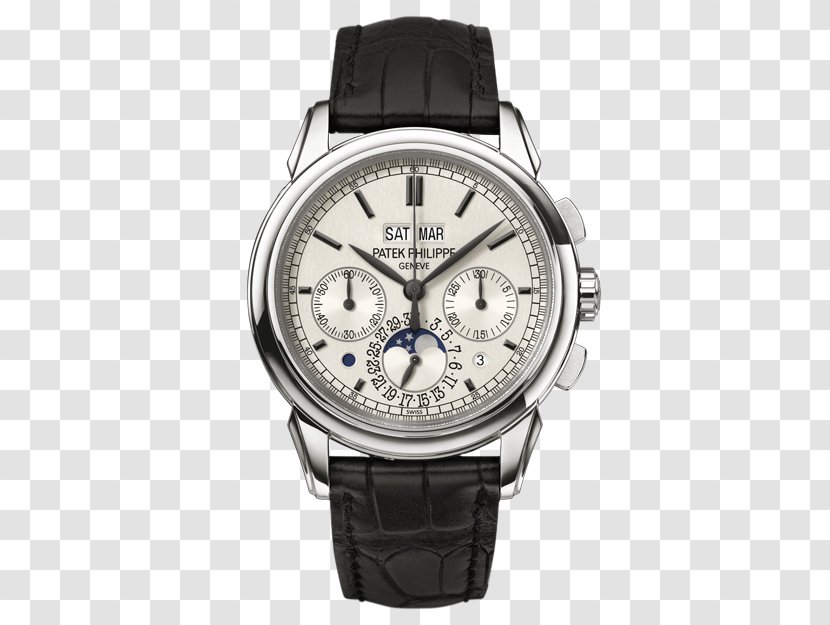 Grande Complication Patek Philippe & Co. Perpetual Calendar Chronograph - Metal - Counterfeit Watch Transparent PNG