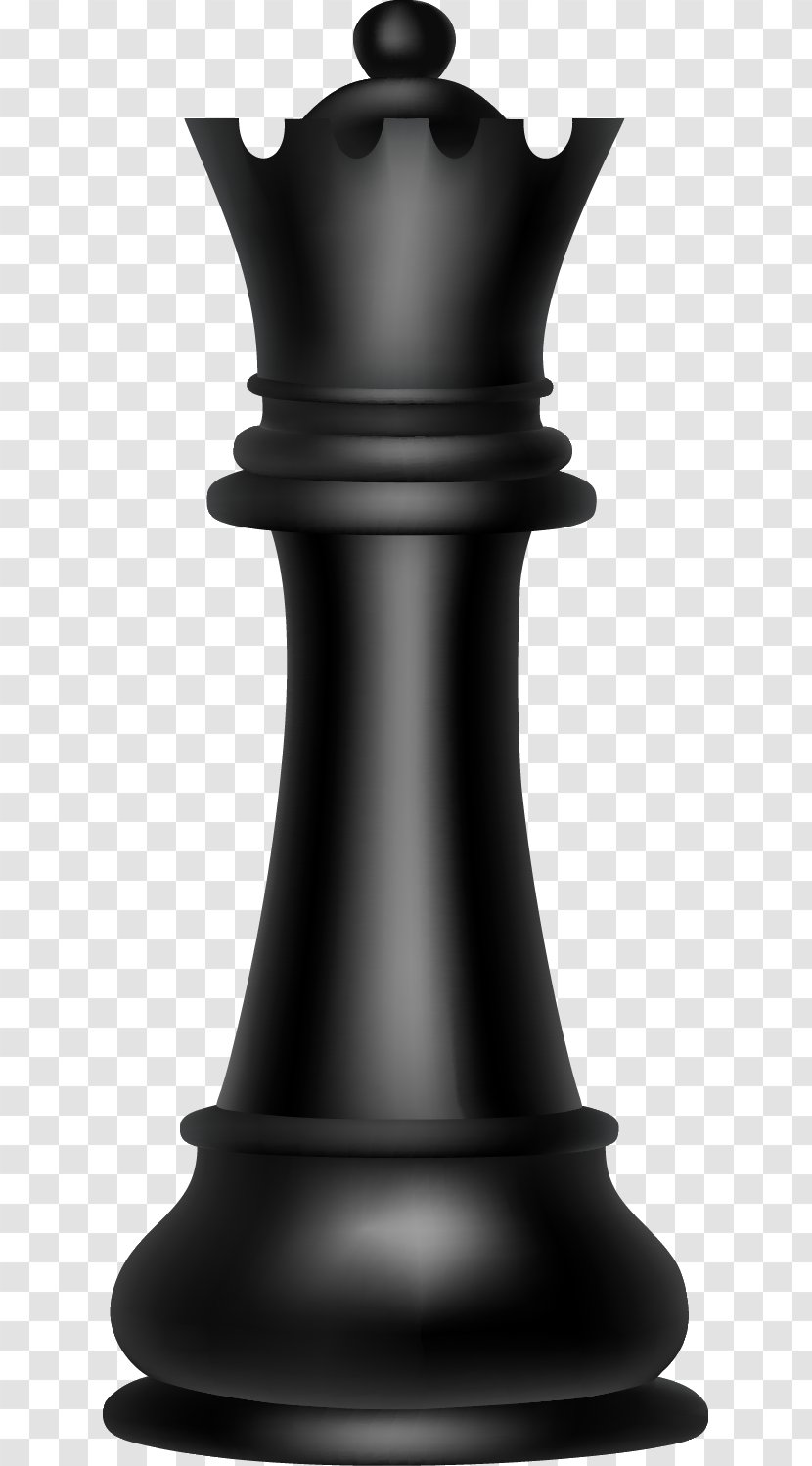 Chess Piece Xiangqi Euclidean Vector - Black And White Transparent PNG