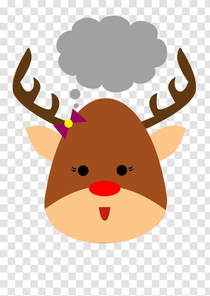Reindeer Moose Image Clip Art - Vertebrate Transparent PNG