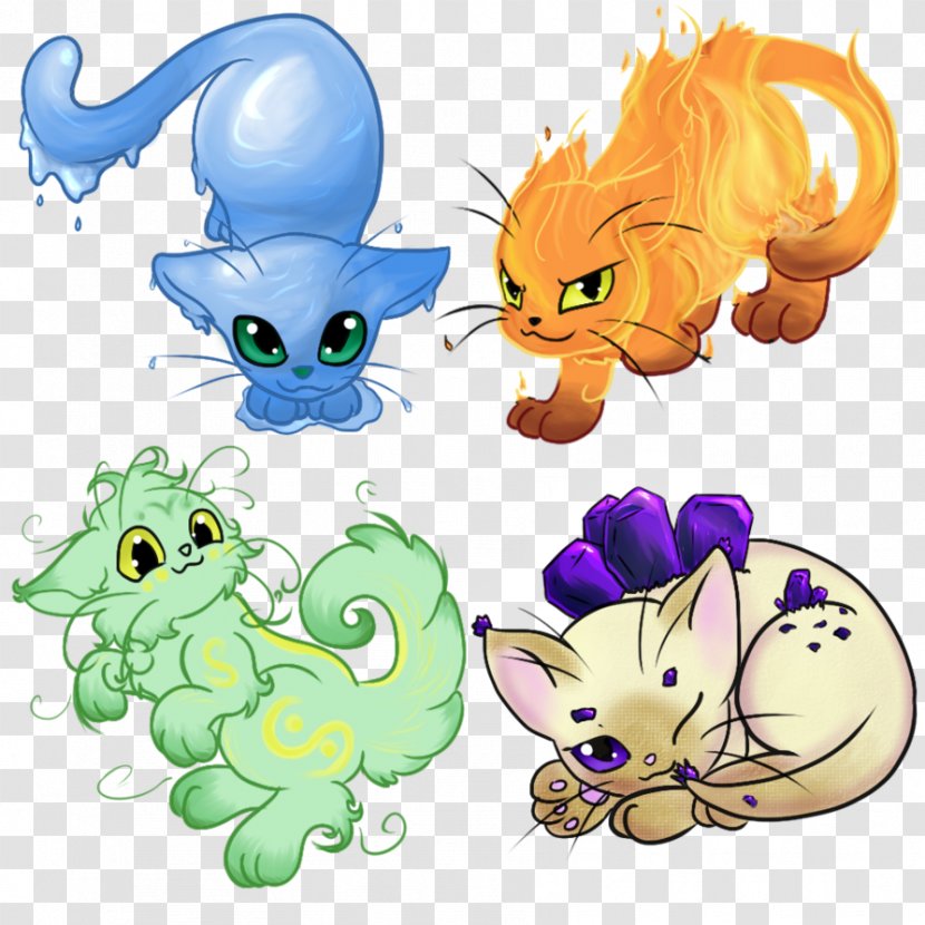 Kitten Whiskers Cat Elemental Tail - Big Transparent PNG