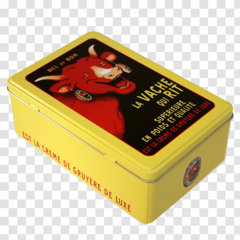 The Laughing Cow Sheet Metal Tin Can - Centimeter - Box Transparent PNG