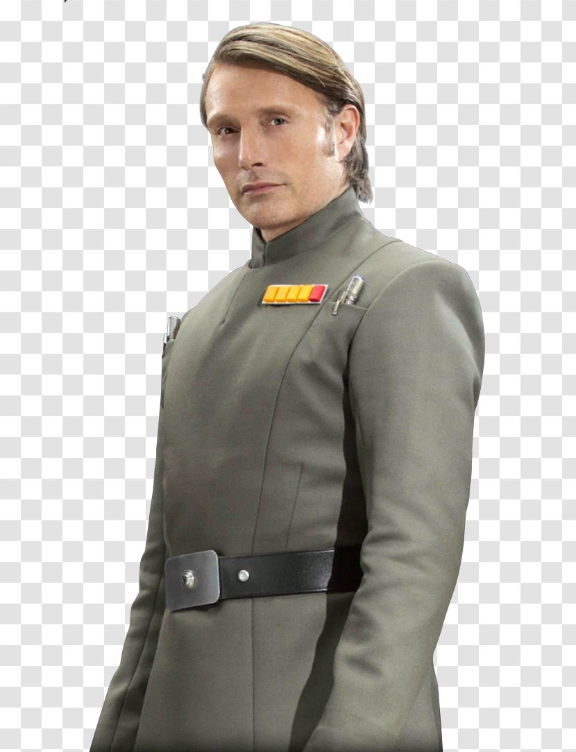 Jyn Erso Orson Krennic Galen Mads Mikkelsen Clone Wars - Outerwear - Chief Transparent PNG