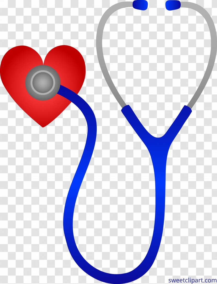 Clip Art Nursing Free Content Openclipart Image - Heart - Stethoscope Heartbeat Transparent PNG