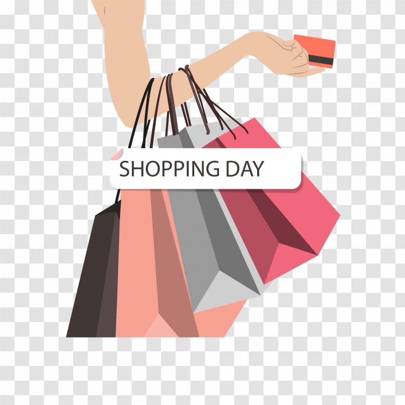 Shopping Centre Retail Clothing Bag - Dali Transparent PNG