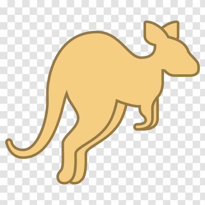 Cat Kangaroo Clip Art - Mammal Transparent PNG