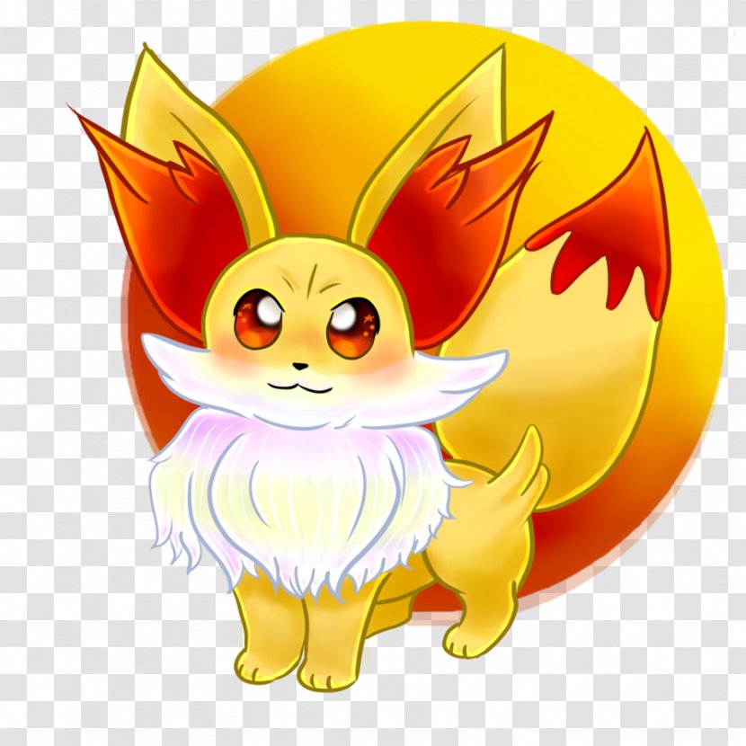 Eevee Fennekin Pokémon Flareon Charizard - Whiskers - Pokemon Transparent PNG