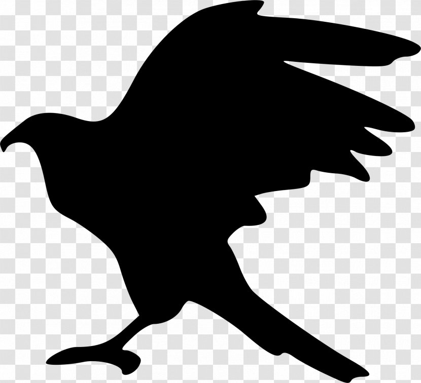 Bald Eagle Hawk Silhouette Clip Art - Royaltyfree Transparent PNG
