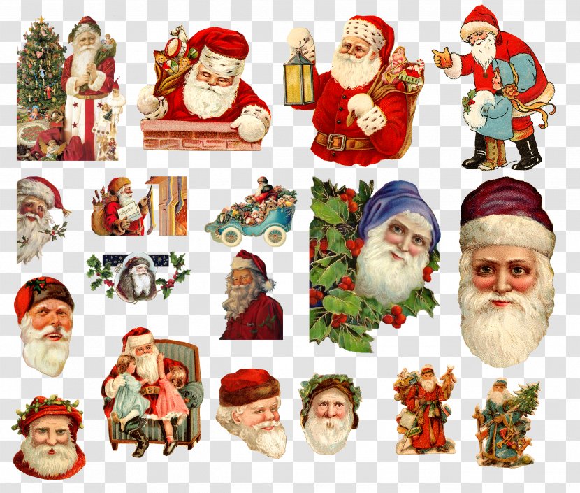 Ded Moroz Snegurochka Santa Claus Christmas Ornament - Art - Creative Transparent PNG