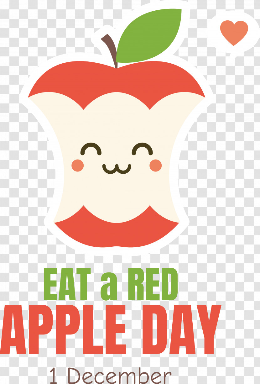 Red Apple Eat A Red Apple Day Transparent PNG