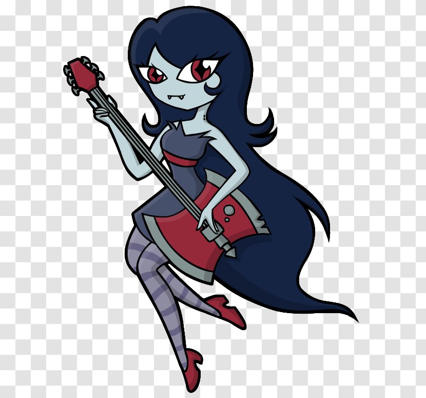 Vertebrate Legendary Creature String Instruments Clip Art - Mythical - Marceline The Vampire Queen Transparent PNG